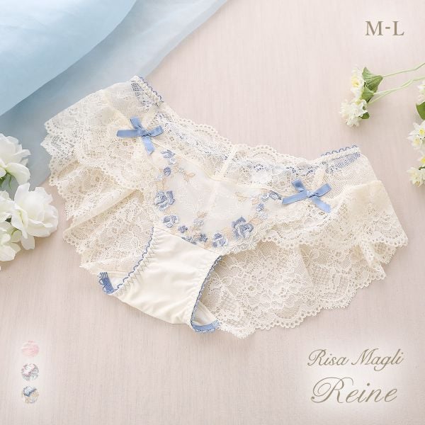 リサマリ レーヌ リピネ フレアショーツ バックレース Risa Magli Reine
