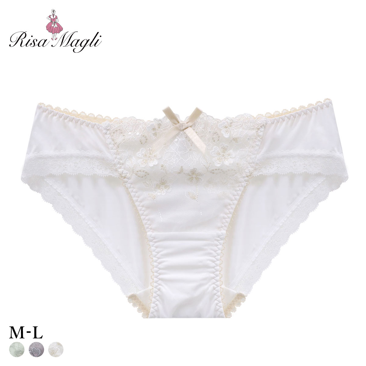 リサマリ ドーラ ノーマル ショーツ Risa Magli(WH-ホワイト-M)