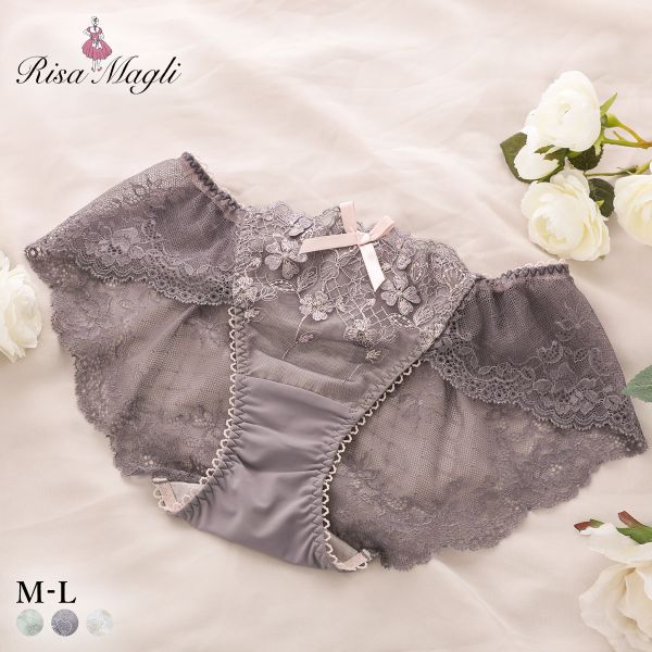 リサマリ ドーラ レースショーツ バックレース Risa Magli