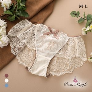 リサマリ エレノア レースショーツ バックレース Risa Magli