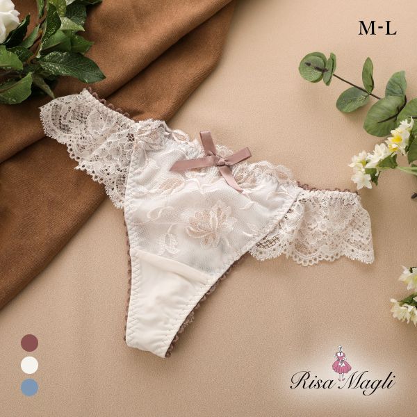リサマリ エレノア Tバック ショーツ タンガ ソング ML Risa Magli