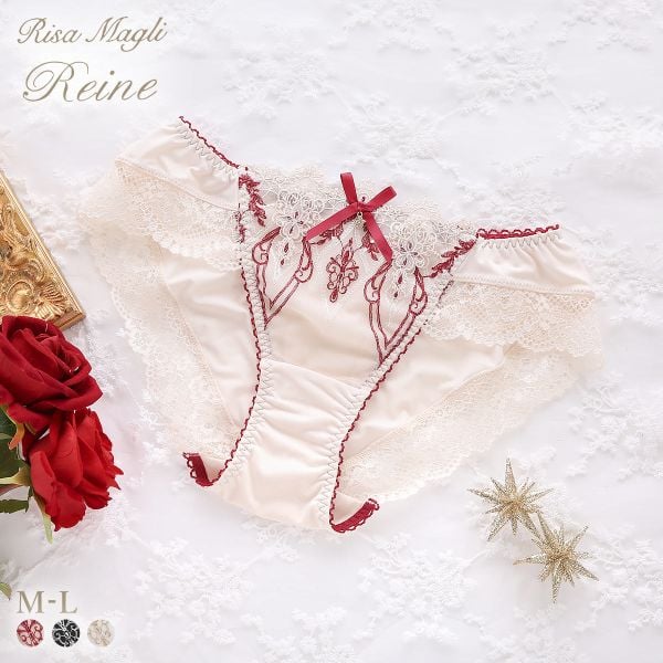 リサマリ レーヌ ジュエリー ノーマル ショーツ Risa Magli Reine(RE-レッド-M)