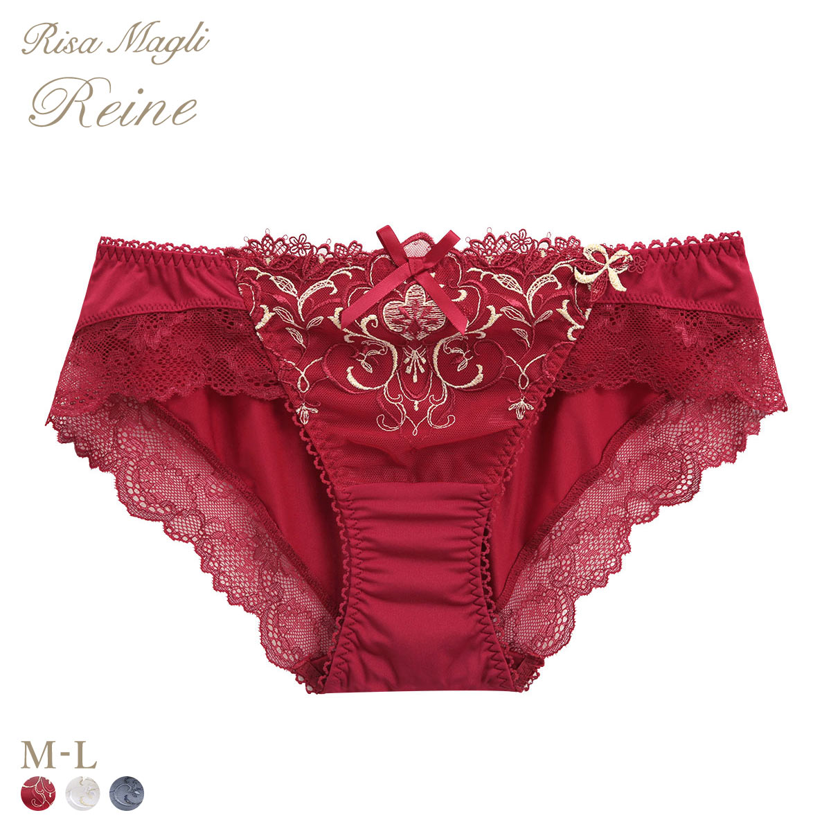 リサマリ レーヌ アリーナ ノーマルショーツ Risa Magli Reine(RE-レッド-M)