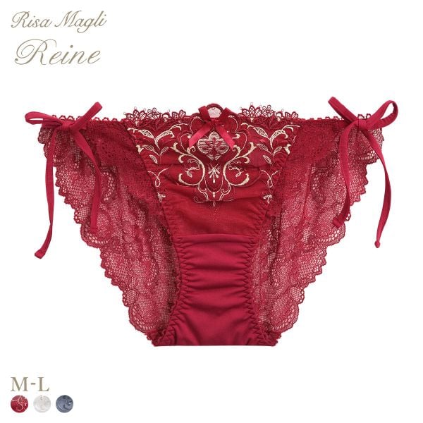 リサマリ レーヌ アリーナ サイドリボンショーツ バックレース Risa Magli Reine