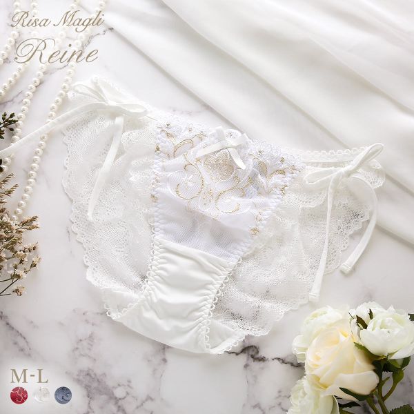 リサマリ レーヌ アリーナ サイドリボンショーツ バックレース Risa Magli Reine