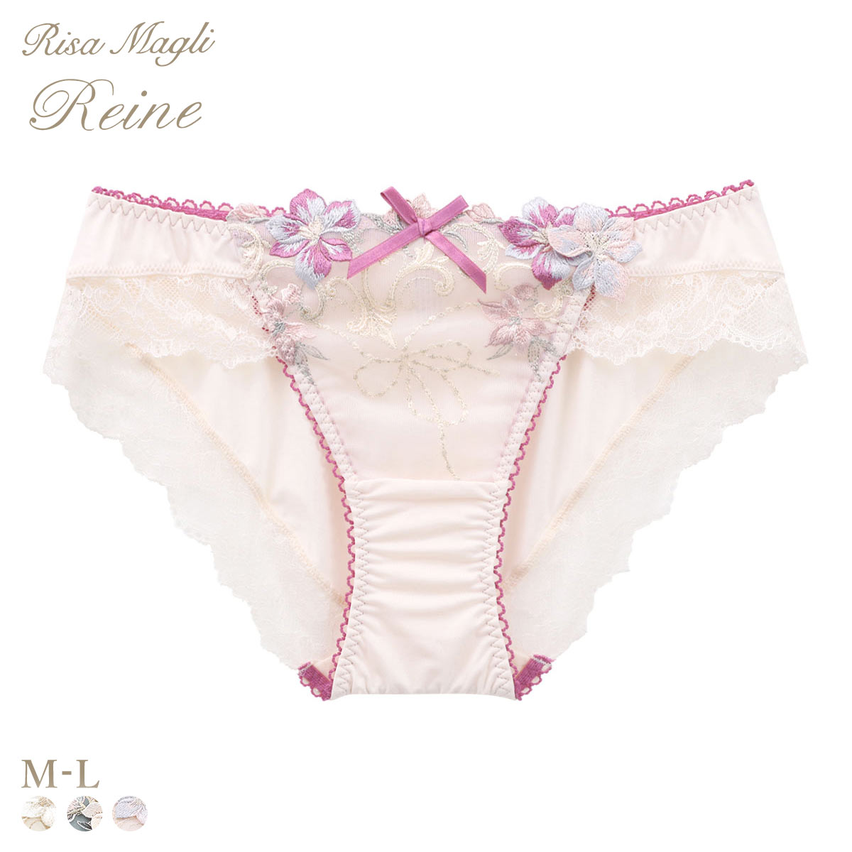 リサマリ レーヌ ヴァネッサ ノーマル ショーツ Risa Magli Reine(PI-ピンク-M)