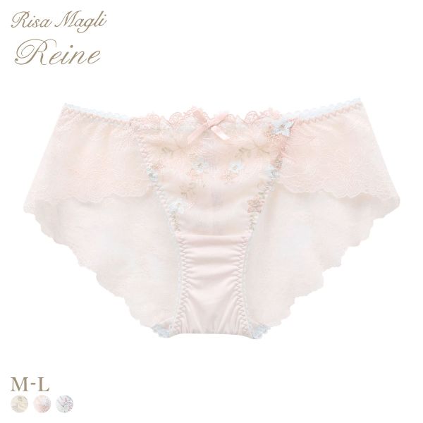 リサマリ レーヌ セレスティナ レース ショーツ バックレース Risa Magli Reine