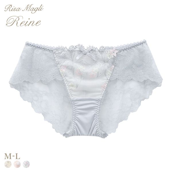 リサマリ レーヌ セレスティナ レース ショーツ バックレース Risa Magli Reine