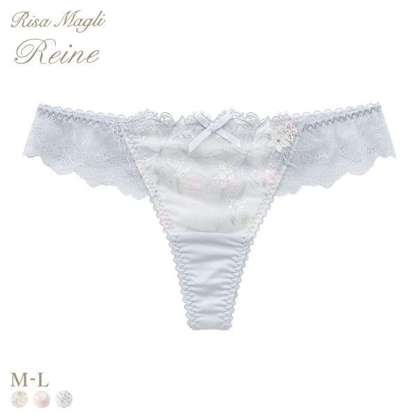 リサマリ レーヌ セレスティナ ショーツ Tバック タンガ ソング バックレース Risa Magli Reine