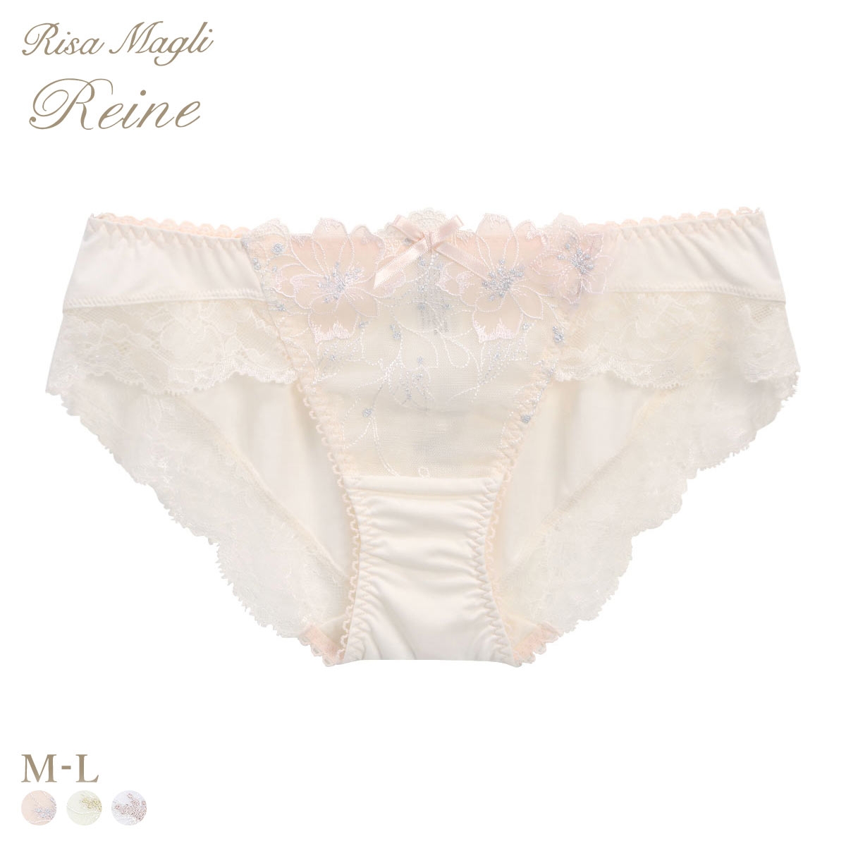 リサマリ レーヌ リカルダ ノーマル ショーツ Risa Magli Reine(PI-ピンク-M)