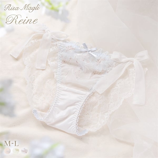 リサマリ レーヌ リカルダ サイドリボンショーツ バックレース Risa Magli Reine