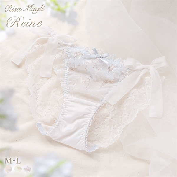 リサマリ レーヌ リカルダ サイドリボンショーツ バックレース Risa Magli Reine