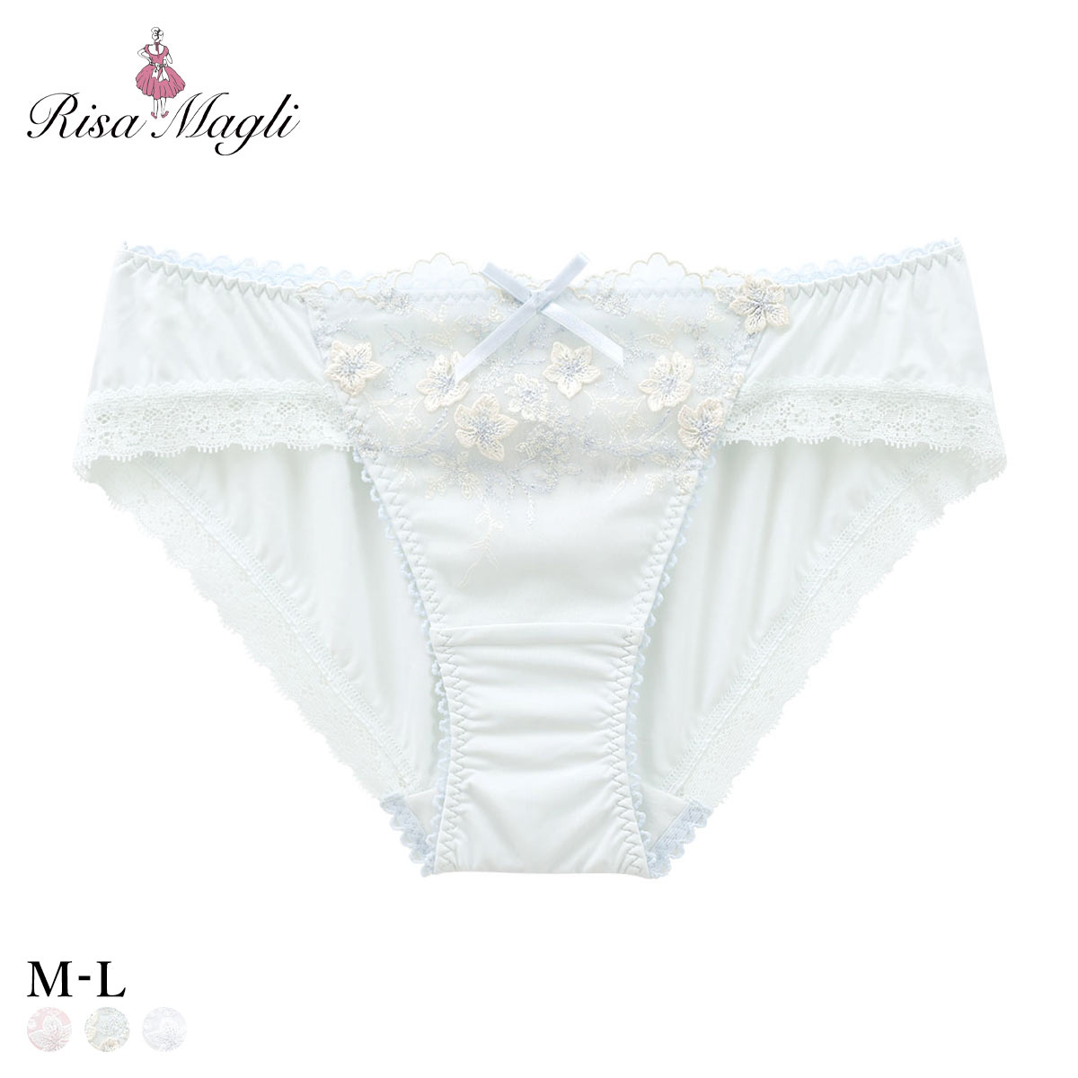 リサマリ フリート ノーマル ショーツ 単品 Risa Magli(SX-サックス-M)