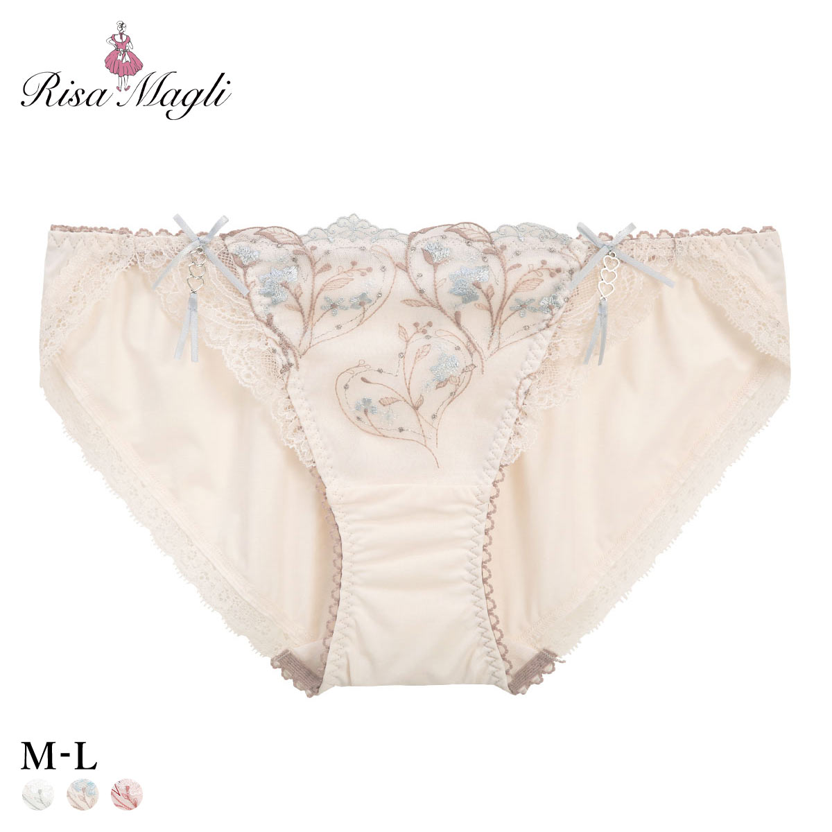 リサマリ フローチェ ノーマル ショーツ Risa Magli(BU-ブルー-M)