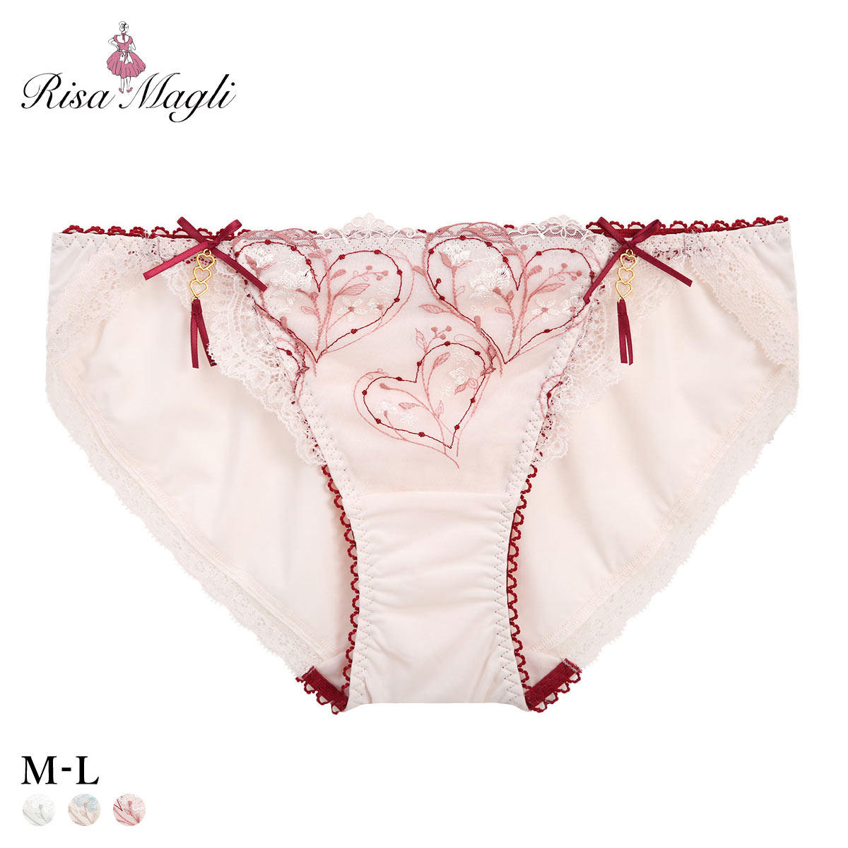 リサマリ フローチェ ノーマル ショーツ Risa Magli(PI-ピンク-M)