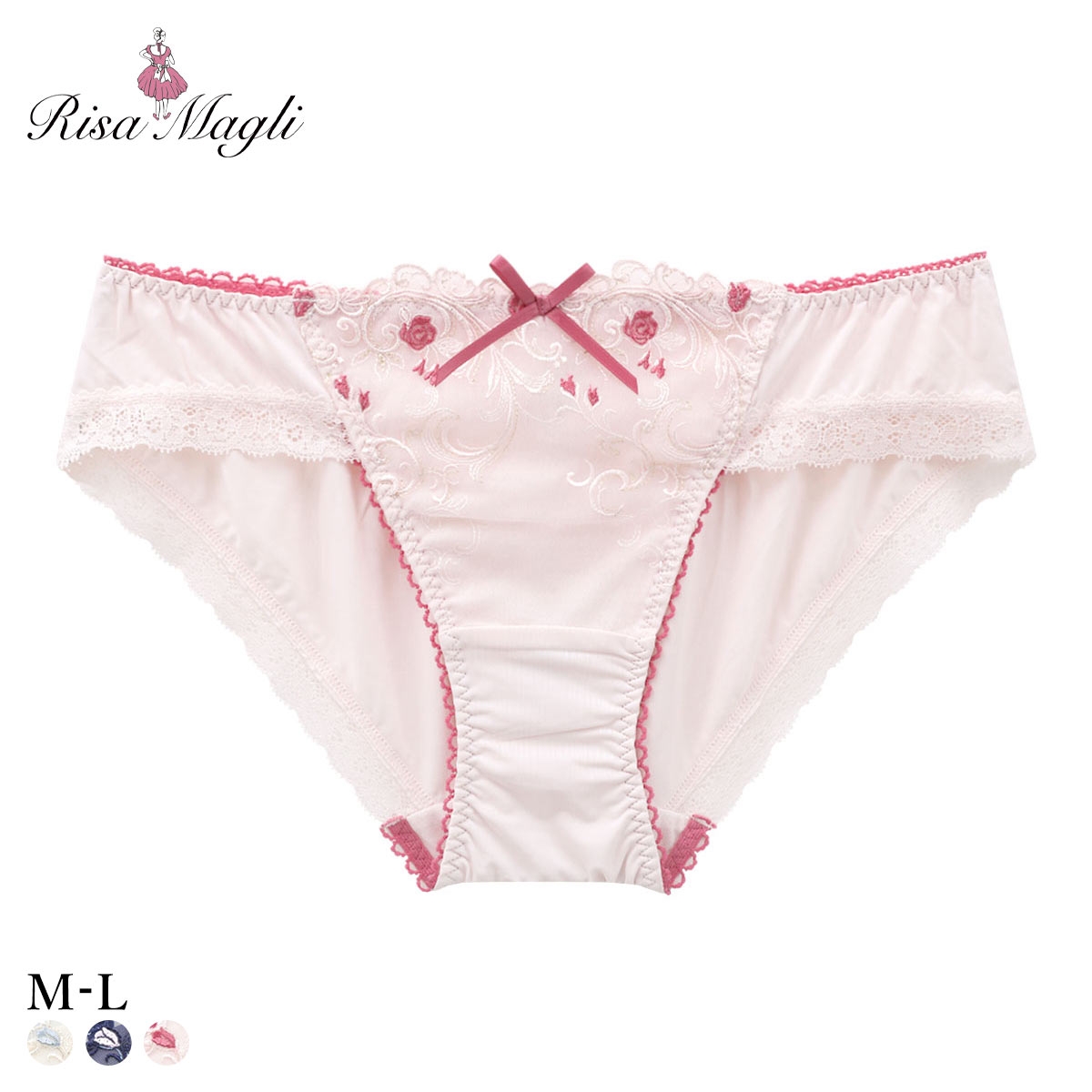 リサマリ シュテファニ ノーマル ショーツ Risa Magli(PI-ピンク-M)