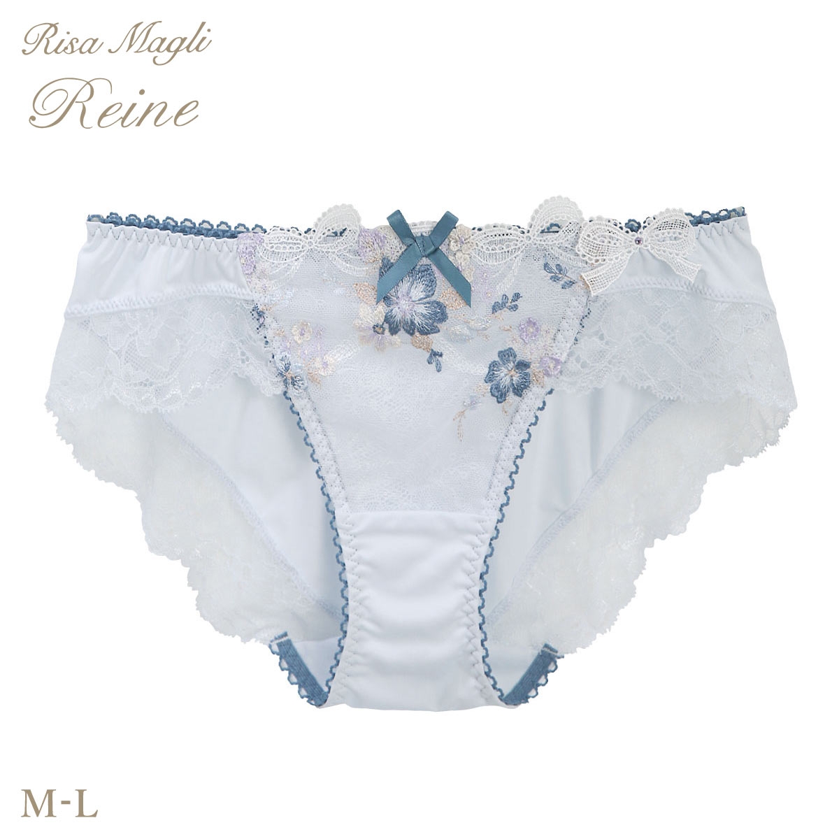 リサマリ レーヌ ダニエラ ノーマル ショーツ 単品 Risa Magli Reine(BU-ブルー-M)