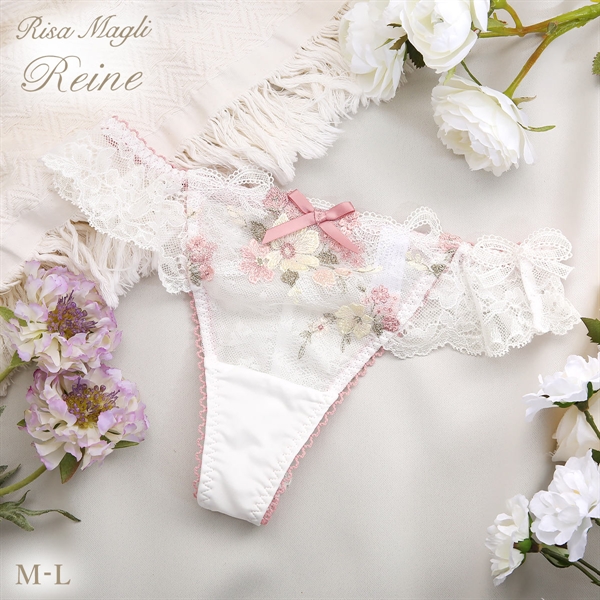 リサマリ レーヌ ダニエラ ショーツ Tバック タンガ ソング バックレース 単品 Risa Magli Reine