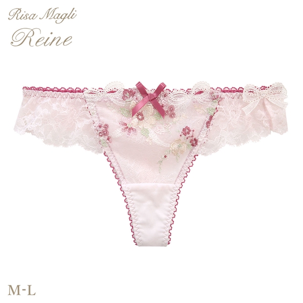 リサマリ レーヌ ダニエラ ショーツ Tバック タンガ ソング バックレース 単品 Risa Magli Reine