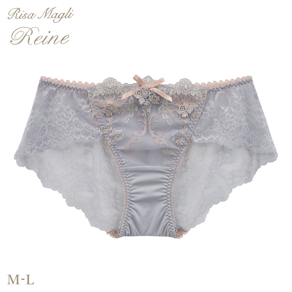 リサマリ レーヌ カタリーナ レース ショーツ Risa Magli Reine(GY-グレー-M)