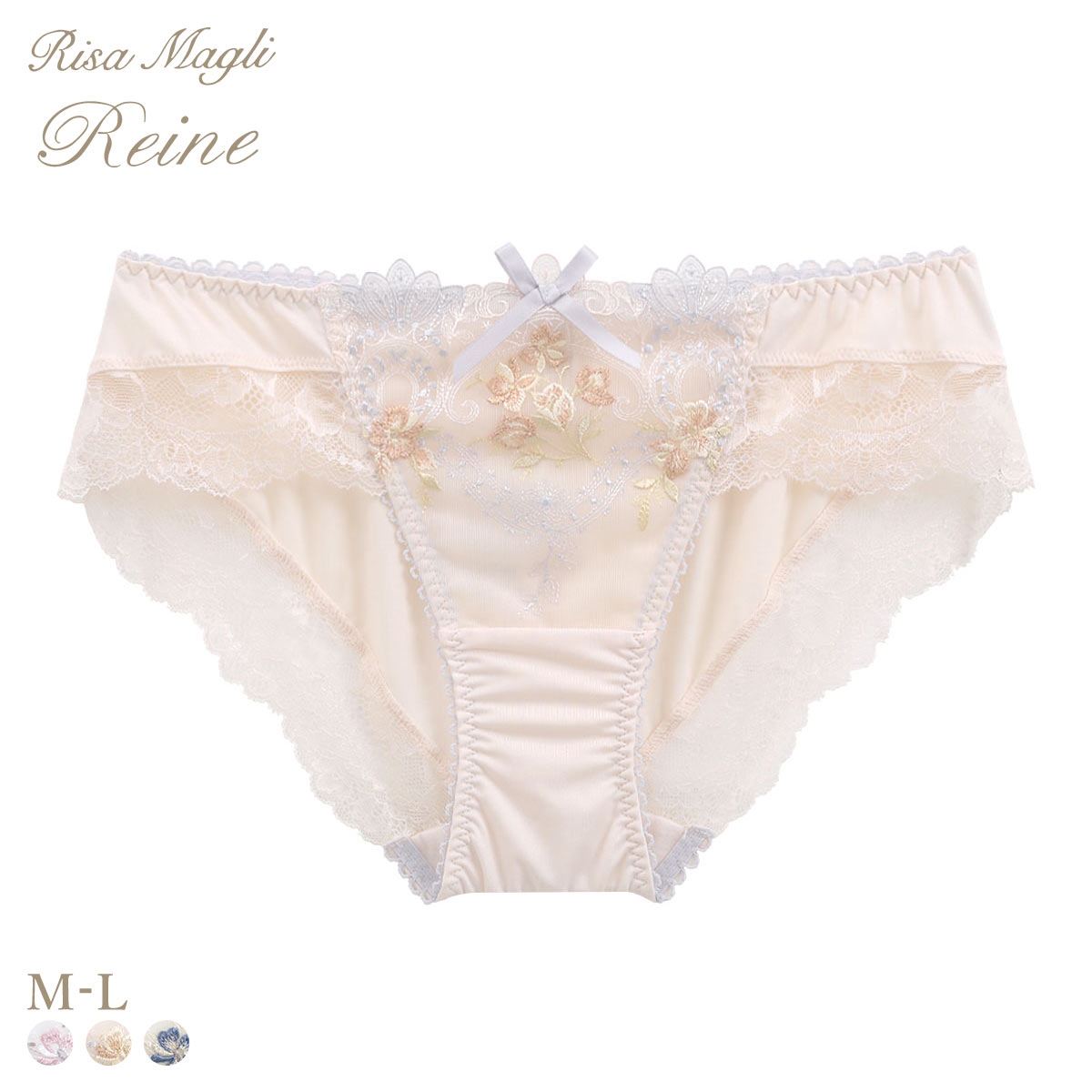 リサマリ レーヌ アリーシャ ショーツ ノーマル 単品 Risa Magli Reine(PB-ピンクベージュ-M)