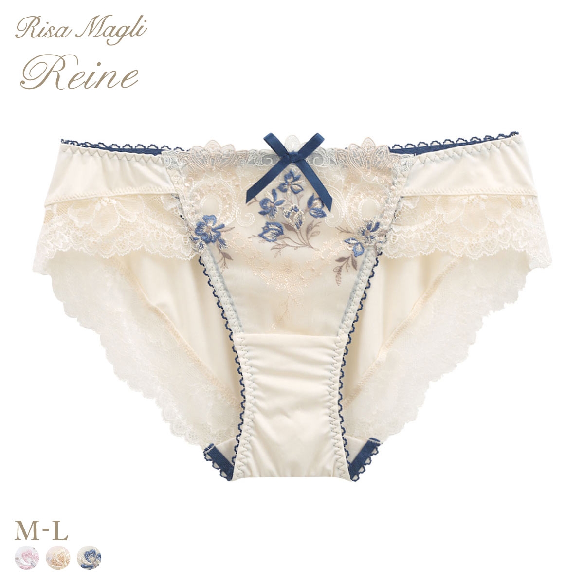リサマリ レーヌ アリーシャ ショーツ ノーマル 単品 Risa Magli Reine(CR-クリーム-M)