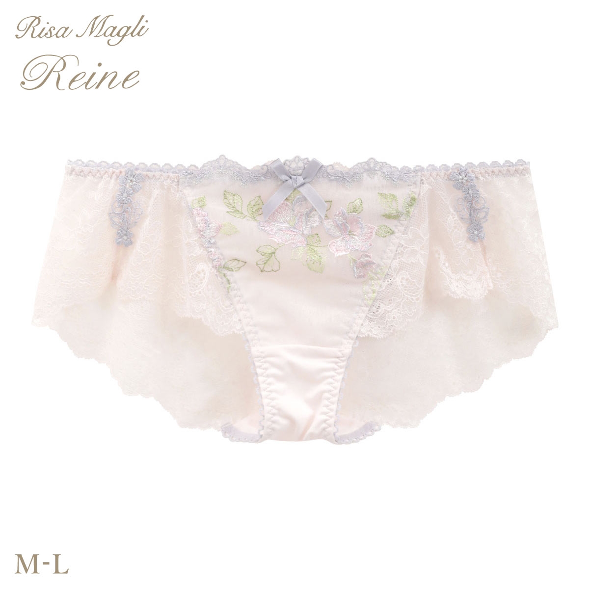 リサマリ レーヌ マルレーン レースショーツ ノーマル バックレース Risa Magli Reine(PI-ピンク-M)