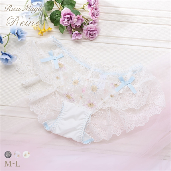リサマリ レーヌ アンネリー フレアショーツ バックレース Risa Magli Reine