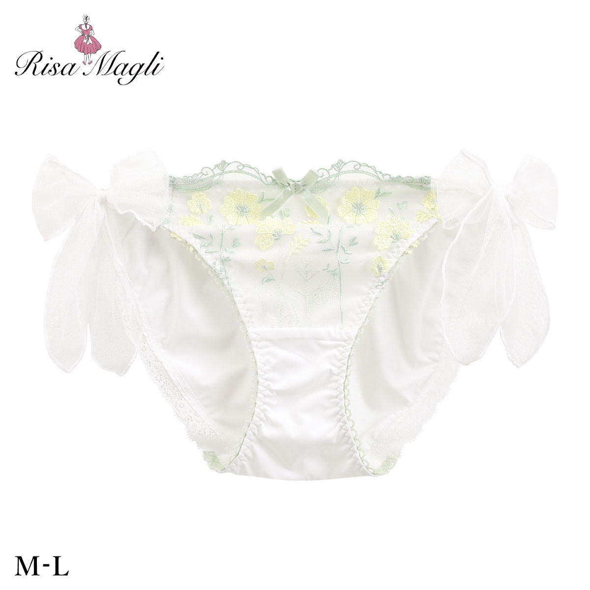 リサマリ ラーレ サイドリボンショーツ スタンダード Risa Magli(YE-イエロー-M)