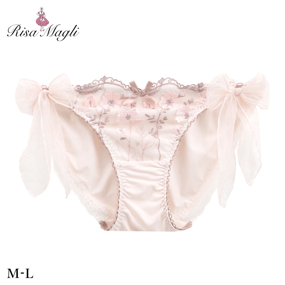 リサマリ ラーレ サイドリボンショーツ スタンダード Risa Magli(PI-ピンク-M)