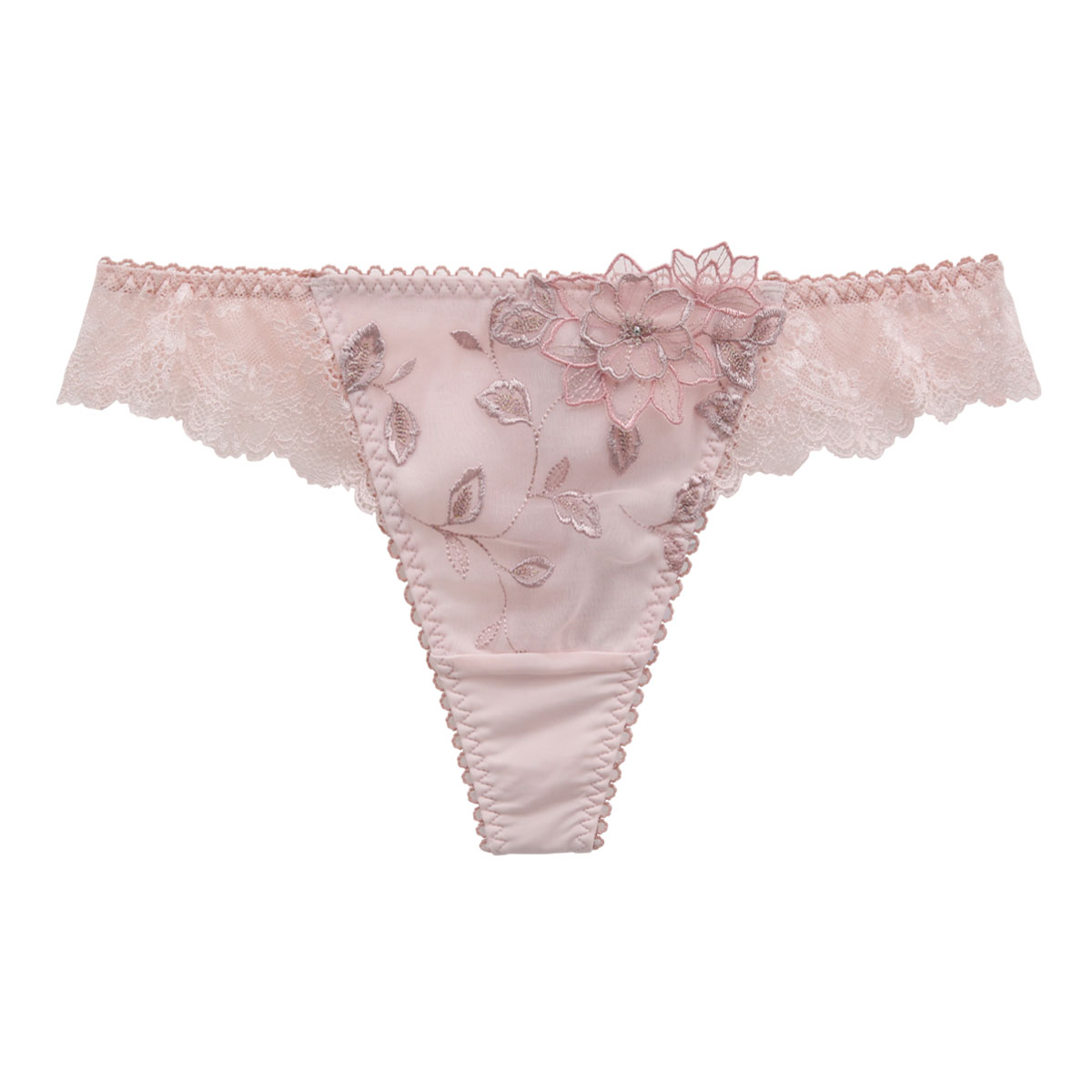 リサマリ Risa Magli ライナ Tバック ショーツ タンガ ソング 単品(PI-ピンク-M)