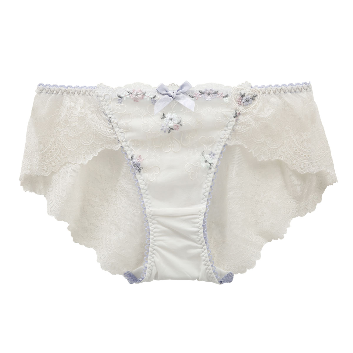 リサマリ Risa Magli アマイア ショーツ ノーマル バックレース 単品(IV-アイボリー-M)