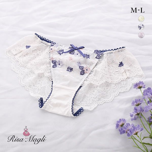 リサマリ Risa Magli カモミーユ ショーツ ノーマル バックレース 単品
