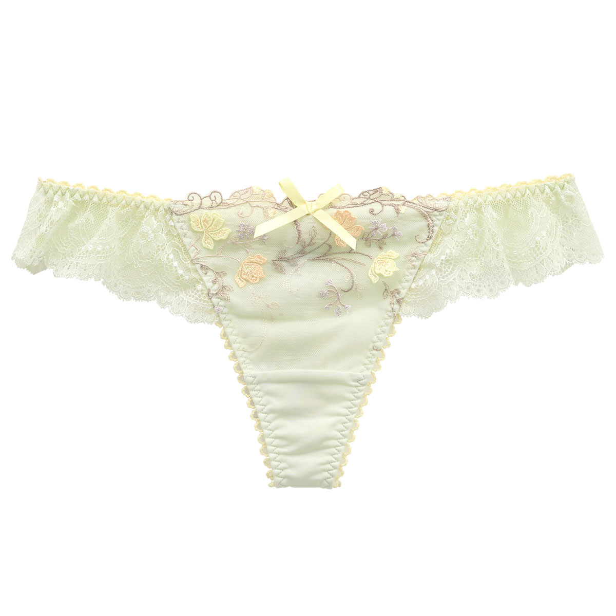 リサマリ Risa Magli カトリーヌ Tバック ショーツ タンガ ソング ML 単品(MI-ミント-M)