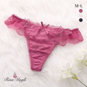 リサマリ Risa Magli ジョエル ショーツ Tバック バックレース 単品