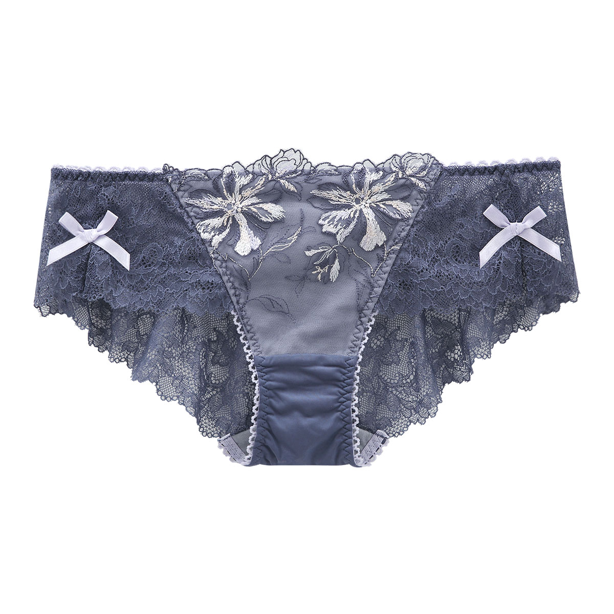 リサマリ Risa Magli シャンタル ショーツ スタンダード バックレース 単品(NV-ネイビー-M)