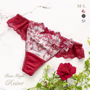 リサマリ Risa Magli レーヌ Reine ファビエンヌ ショーツ Tバック バックレース タンガ ソング 単品