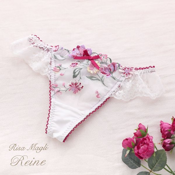 リサマリ Risa Magli レーヌ Reine レンヌ ショーツ Tバック バックレース タンガ ソング 単品