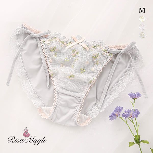 50%OFF【メール便(3)】 リサマリ Risa Magli アリッサ サイドリボンショーツ 単品 50%OFF【メール便(3)】 リサマリ Risa Magli アリッサ サイドリボンショーツ 単品