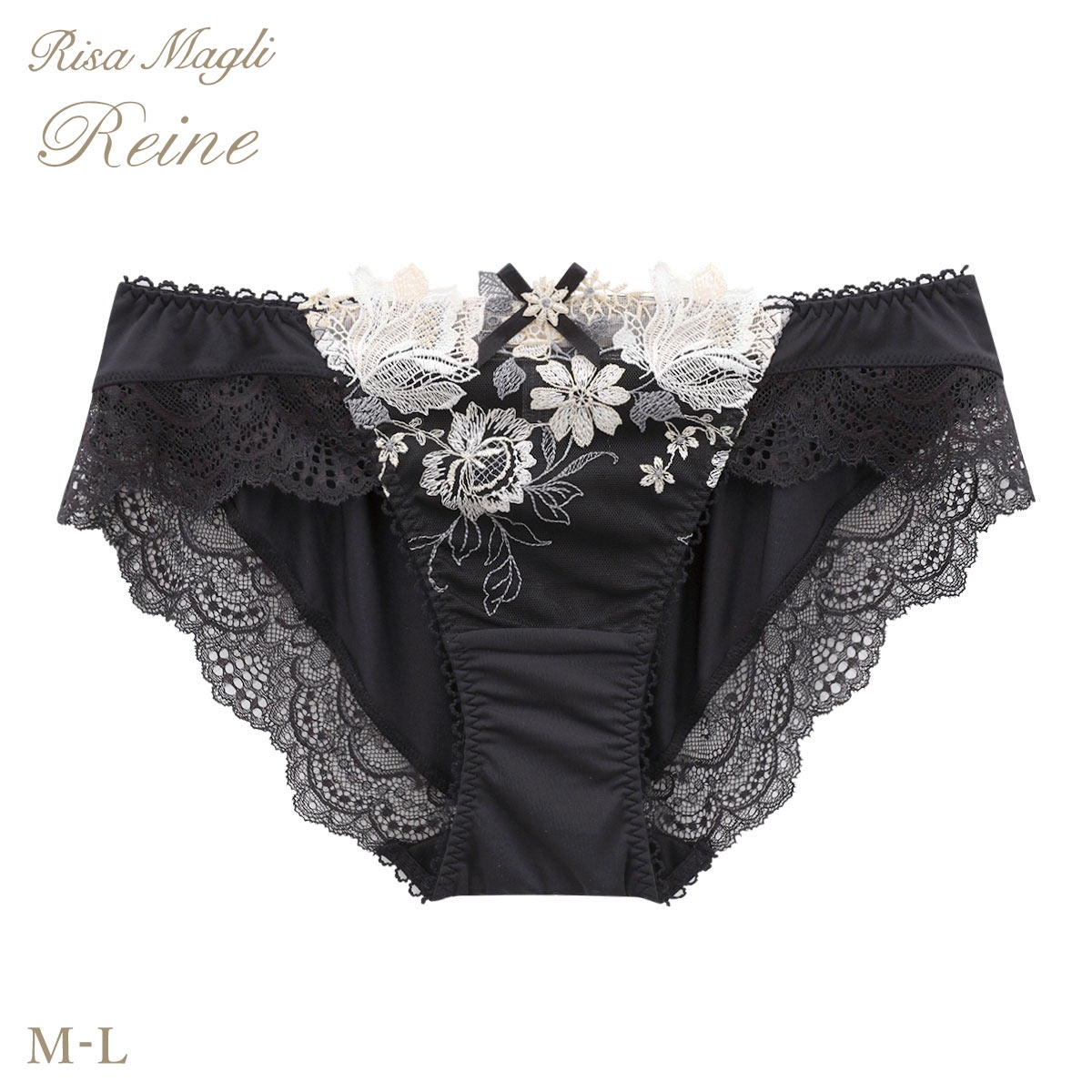 リサマリ レーヌ アデラ ノーマル ショーツ Risa Magli Reine(BK-ブラック-M)