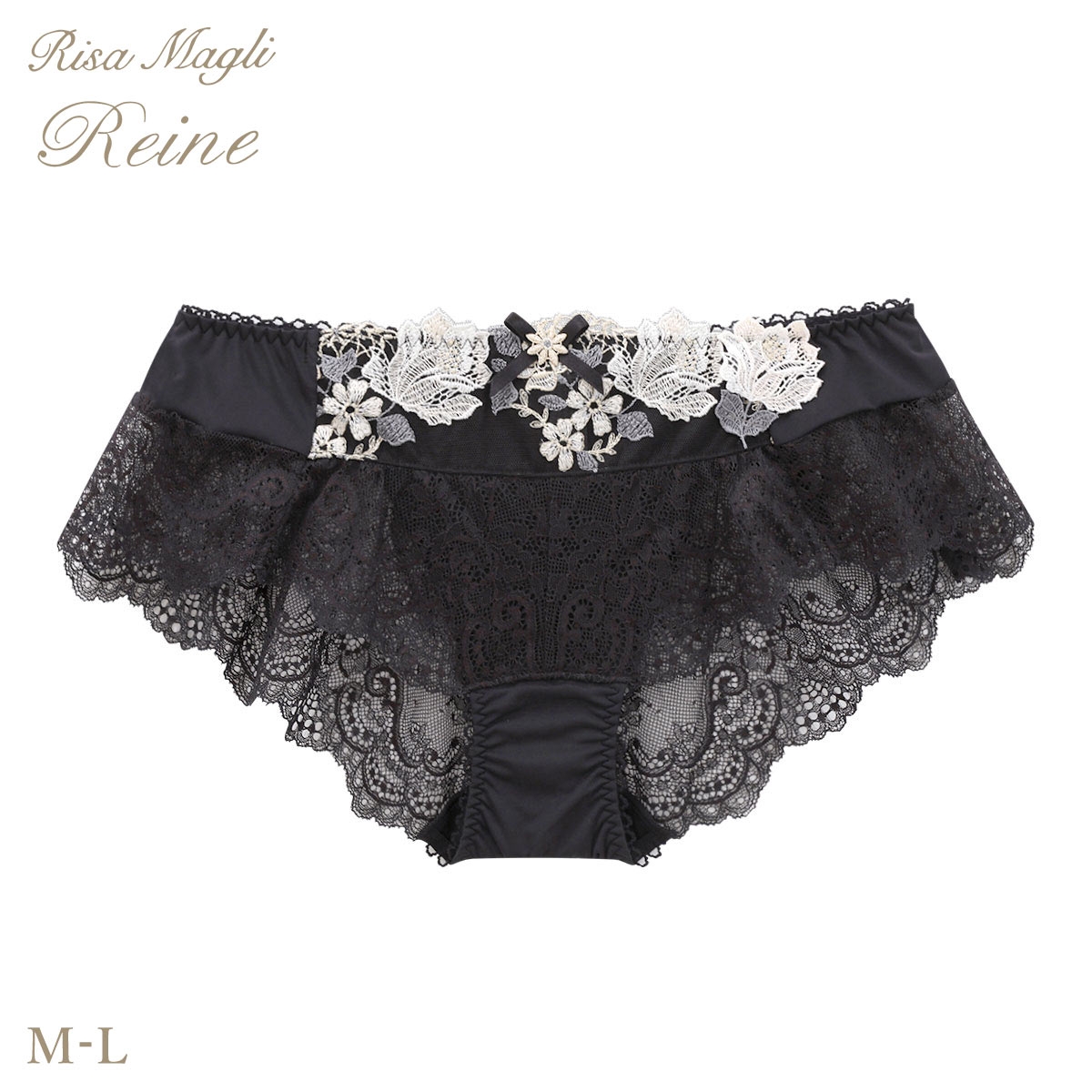 リサマリ レーヌ アデラ フレア ショーツ Risa Magli Reine(BK-ブラック-M)