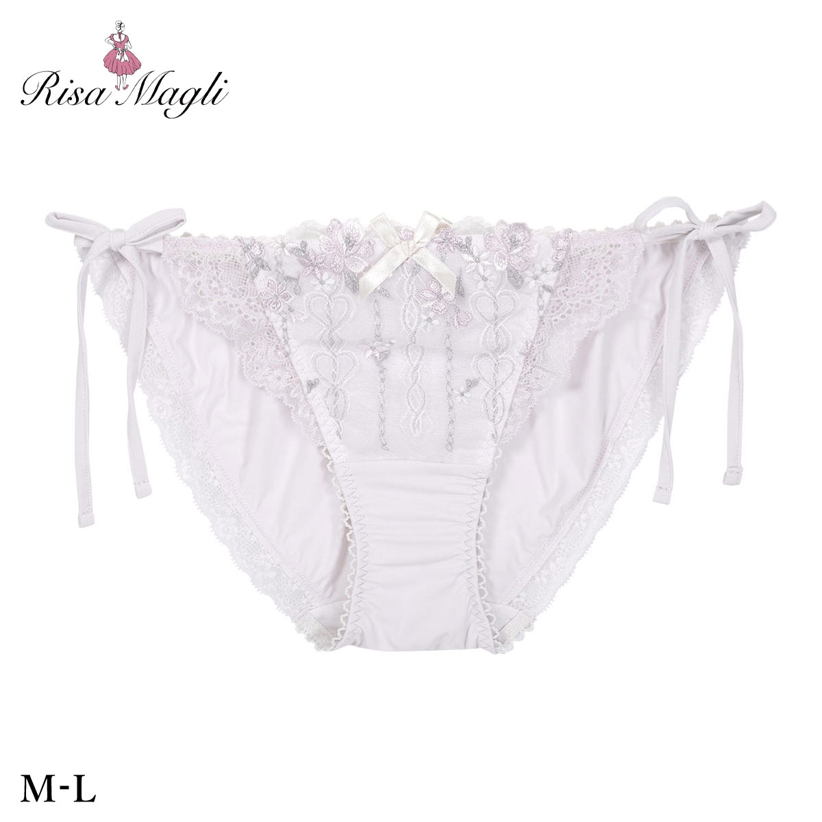 リサマリ ナルナ サイドリボンショーツ Risa Magli(LV-ラベンダー-M)