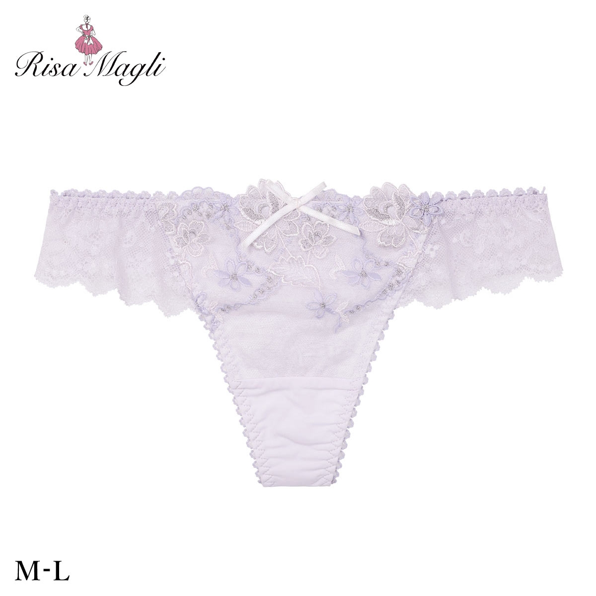 リサマリ セーヌ Tバック ショーツ タンガ ソング ML Risa Magli(LV-ラベンダー-M)