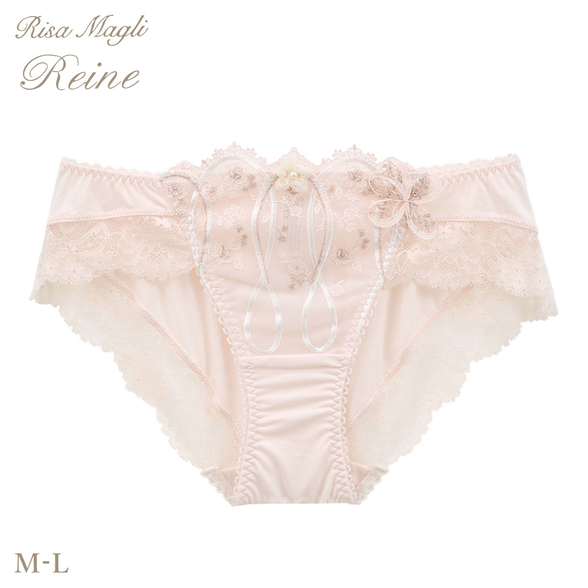 リサマリ レーヌ ティターニア ノーマル ショーツ Risa Magli Reine(LPI-薄ピンク-M)