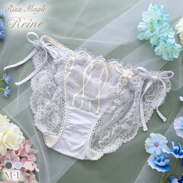 リサマリ レーヌ ティターニア サイドリボンショーツ バックレース Risa Magli Reine