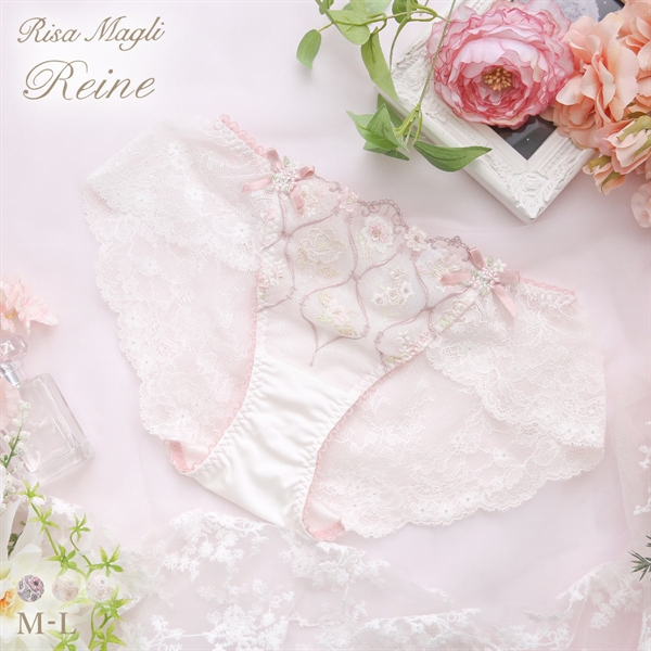 リサマリ レーヌ プルメリア レースショーツ ノーマル バックレース Risa Magli Reine