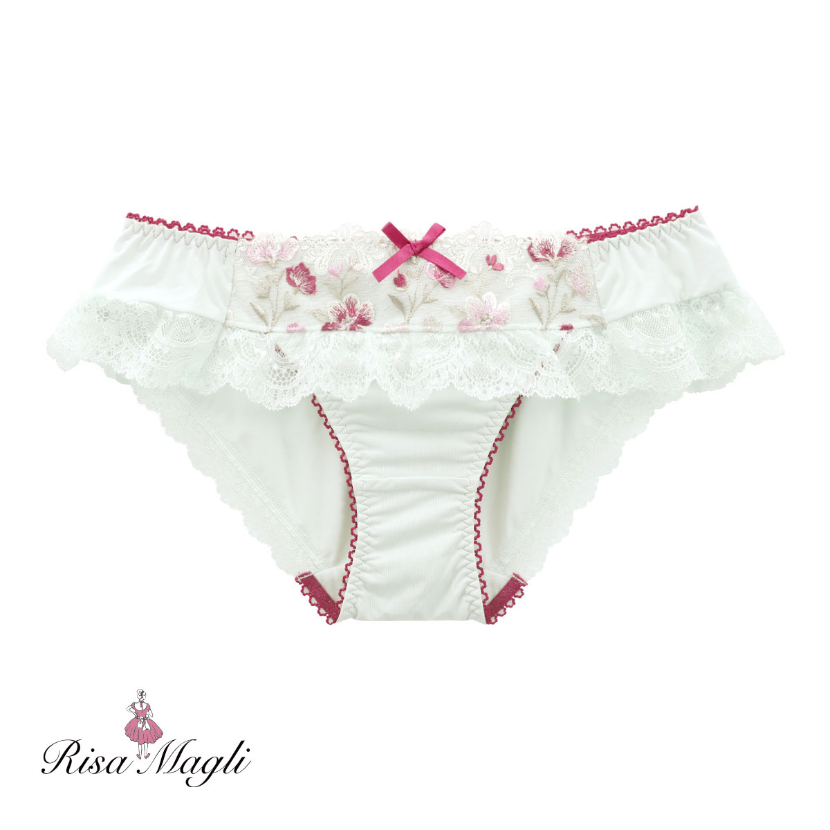 リサマリ Risa Magli イレーヌ フレアショーツ 単品(MI-ミント-M)