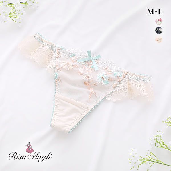 リサマリ Risa Magli イレーヌ Tバック ショーツ タンガ ソング ML 単品