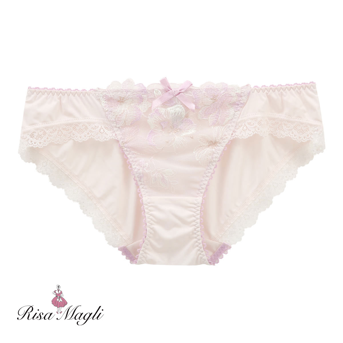 リサマリ Risa Magli アルメル ノーマル ショーツ 単品(PI-ピンク-M)
