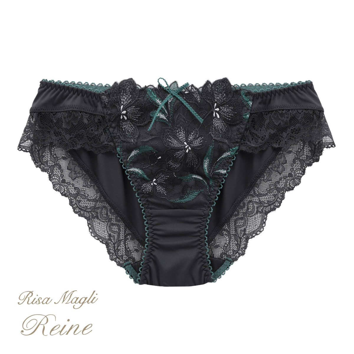 リサマリ Risa Magli レーヌ Reine ケリー ノーマル ショーツ 単品(CGY-チャコールグレー-M)